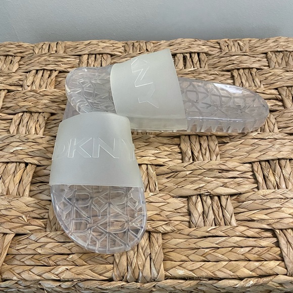 DKNY clear slides. - Picture 1 of 4